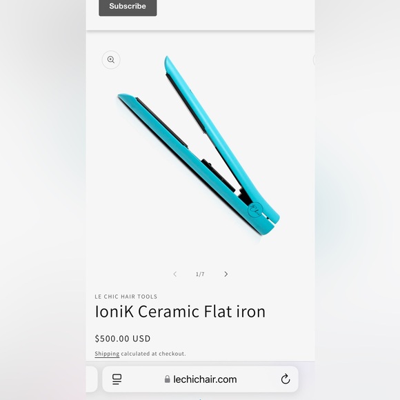 Ionik hair straightener - Picture 4 of 5